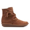 Clarks - Funny Oak Dark Tan Suede